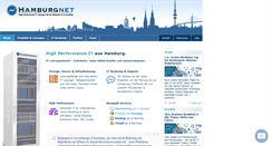 Desktop Screenshot of hamburgnet.de