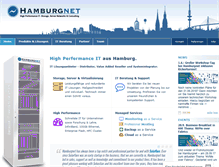 Tablet Screenshot of hamburgnet.de